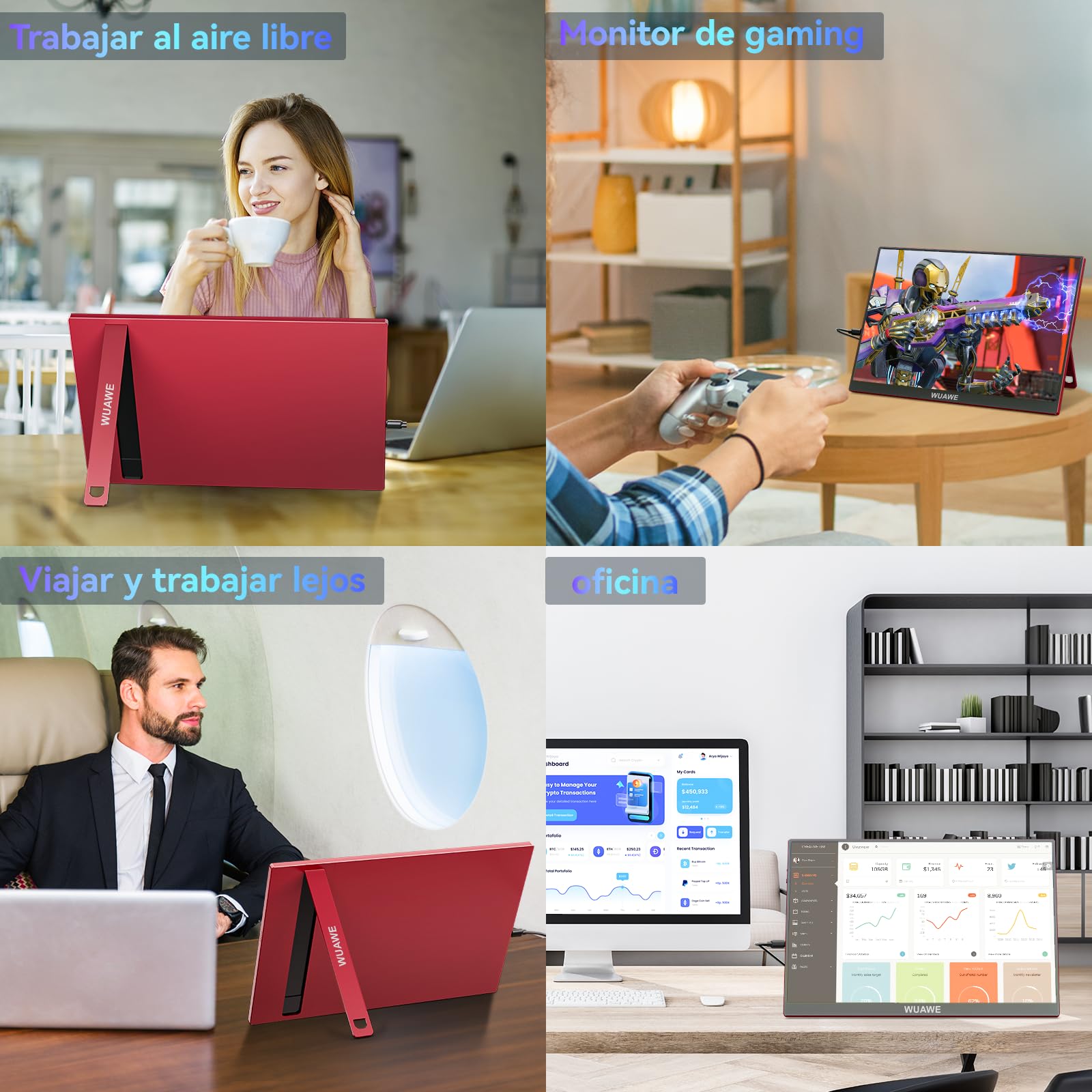 Amazon.co.jp: WUAWE 16インチ 1200P 120Hz ポータブルゲーミング